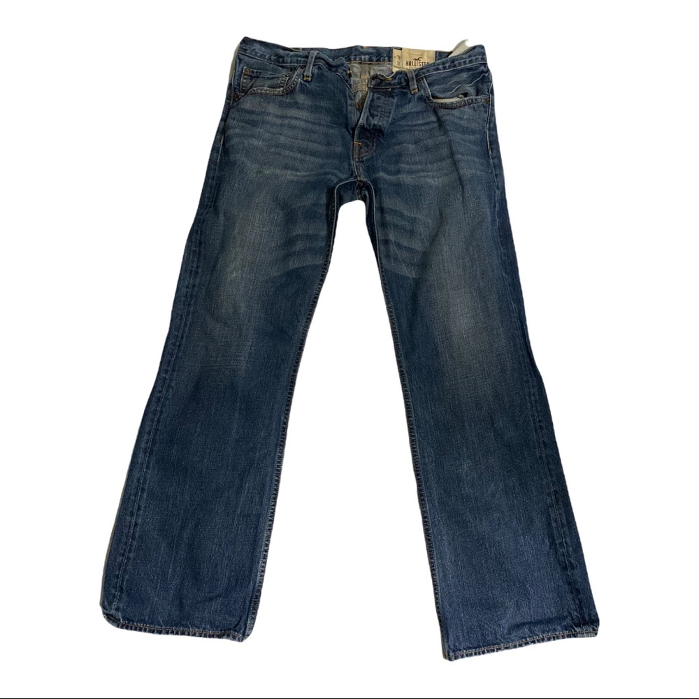 Hollister Men Blue Jeans